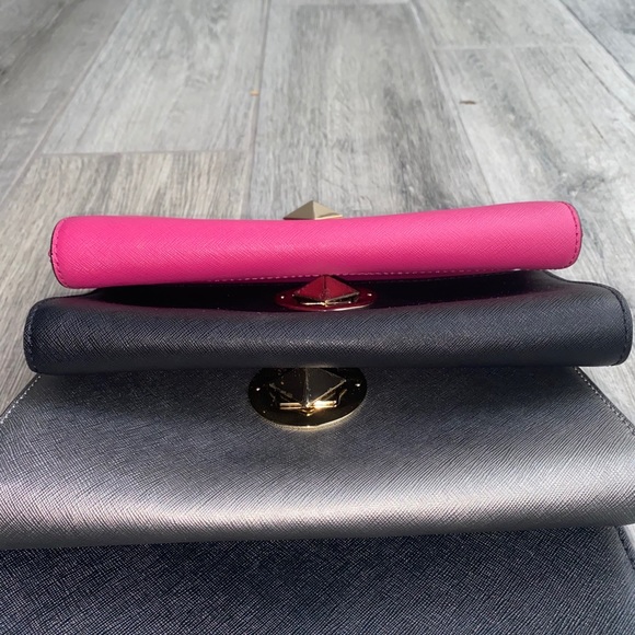 🖤💕KATE SPADE clutch in metallic black. EUC 💕🖤 - Picture 9 of 13